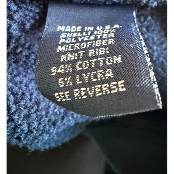 VTG 1995 Polo Sport Ralph Lauren Varsity Jacket Mens Med Blue Red USA Olympics - Picture 12 of 15